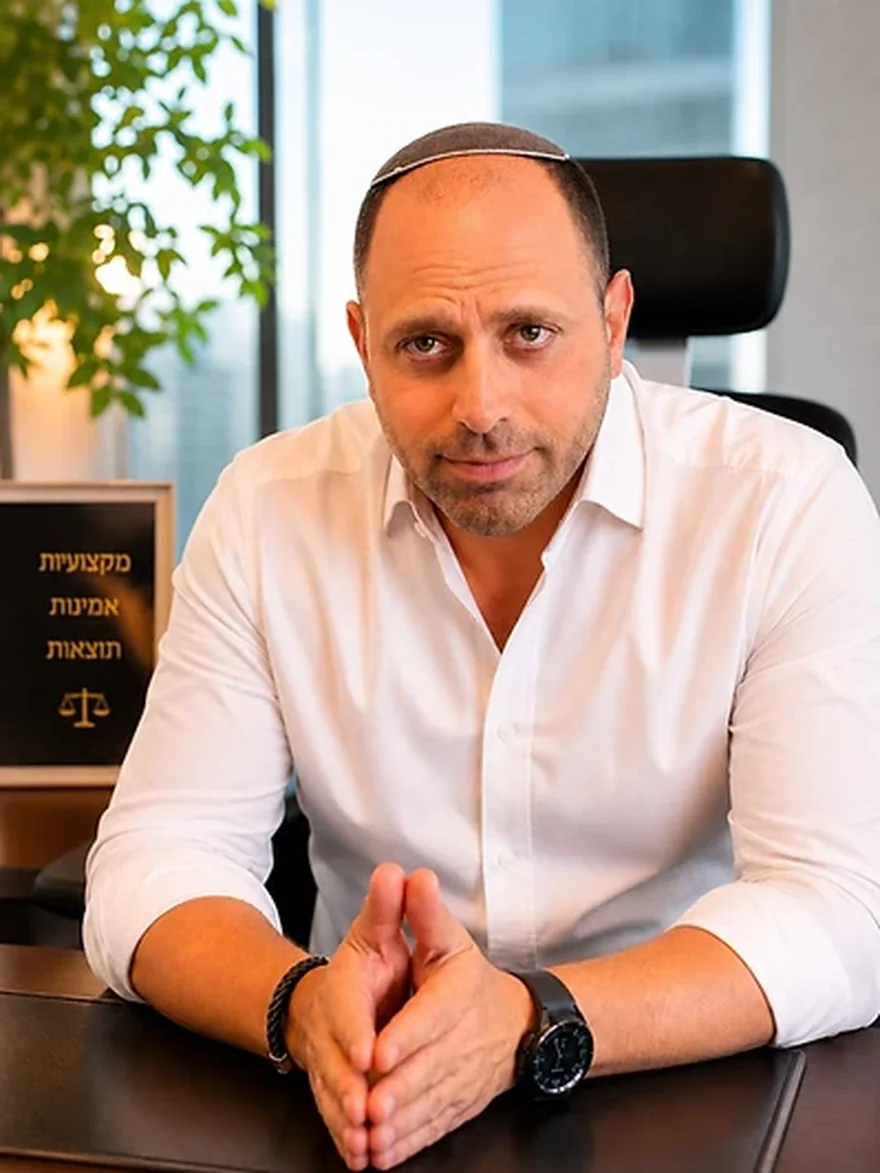עורך דין מקרקעין גילי לוי במשרדו בפתח תקווה